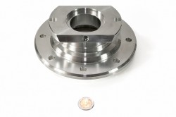 CNC / MILLING / Machining parts Material Aluminium / Steel (Flanges, Bushings, Nuts, Trapezoid thread parts)