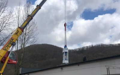 3000kN Zugprüfmaschine installiert
